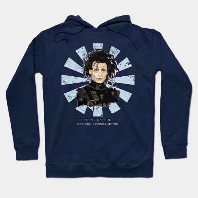 Edward Scissorhands Retro Japanese Hoodie by Nova5